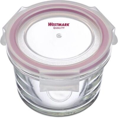 Westmark Glas-Frischhaltedose, 150 ml, rund, Vorratsbehälter, Transparent Westmark Glas-Frischhaltedose, 150 ml, rund, Vorratsbehälter, Transparent