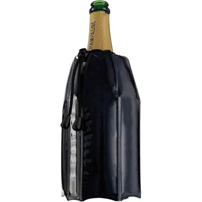 Vacu Vin Champagnerkühler 'Active Cooler', Flaschenkühler, Schwarz Vacu Vin Champagnerkühler 'Active Cooler', Flaschenkühler, Schwarz