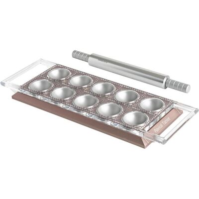 MARCATO Ravioli Maker - Rose - 10 Ravioli - Lebensmittelsicher MARCATO Ravioli Maker - Rose - 10 Ravioli - Lebensmittelsicher