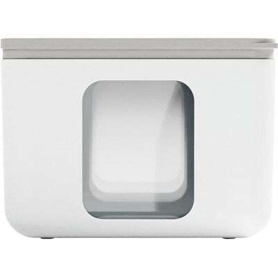 Blim Plus Vorratsdose Quadro M 16.6x16.6x12 cm PEEK BOX Collection, Vorratsbehälter, Weiss, Transparent Blim Plus Vorratsdose Quadro M 16.6x16.6x12 cm PEEK BOX Collection, Vorratsbehälter, Weiss, Transparent