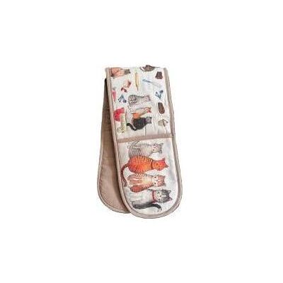 Alex Clark Art GLV24 Ofenhandschuhe 4 Katzen, Backhandschuhe + Topflappen, Mehrfarbig Alex Clark Art GLV24 Ofenhandschuhe 4 Katzen, Backhandschuhe + Topflappen, Mehrfarbig