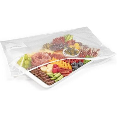 Tescoma Verschliessbare Beutel 4FOOD 50 x 35 cm, 15 St., Lebensmittelverpackung, Transparent Tescoma Verschliessbare Beutel 4FOOD 50 x 35 cm, 15 St., Lebensmittelverpackung, Transparent