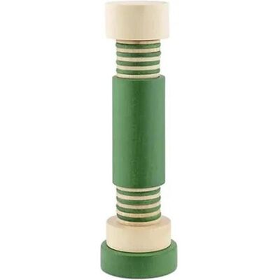 Alessi Twergi Salz/Pfeffermühle aus Buchenholz, Pfeffermühle + Salzmühle, Grün Alessi Twergi Salz/Pfeffermühle aus Buchenholz, Pfeffermühle + Salzmühle, Grün