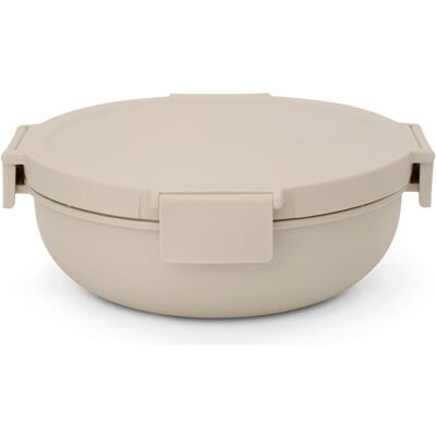 Brabantia Lunchschüssel Make & Take 1.3 l, Lunchbox, Weiss, Beige Brabantia Lunchschüssel Make & Take 1.3 l, Lunchbox, Weiss, Beige
