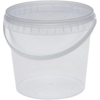 Legrand Food Bucket 1 L With Cover, Vorratsbehälter, Transparent Legrand Food Bucket 1 L With Cover, Vorratsbehälter, Transparent