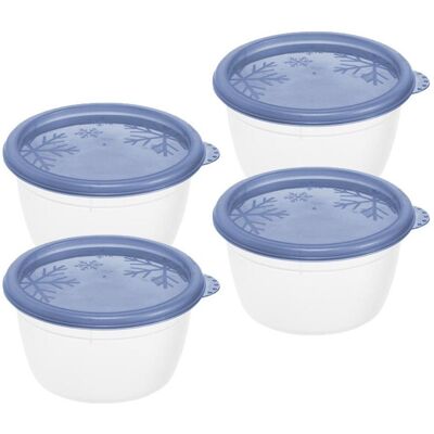 Rotho Kühlschrankdosen, Vorratsbehälter, Blau Rotho Kühlschrankdosen, Vorratsbehälter, Blau