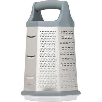 Jata Reibe HRAL3269, Küchenreibe, Grau, Silber Jata Reibe HRAL3269, Küchenreibe, Grau, Silber