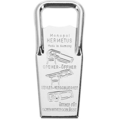 4x Westmark Hermetus, Flaschenöffner, Silber 4x Westmark Hermetus, Flaschenöffner, Silber