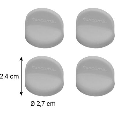 Tescoma Backpapier-Magnete DELÍCIA, Set 4 St., Backpapier, Gelb Tescoma Backpapier-Magnete DELÍCIA, Set 4 St., Backpapier, Gelb