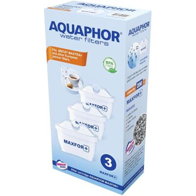 Aquaphor Maxfor Wasserfilterkartusche - 3 Stück Aquaphor Maxfor Wasserfilterkartusche - 3 Stück