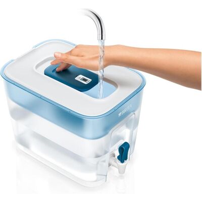 Brita Wasserfilter, Wasserfilterkanne, Weiss, Transparent, Blau Brita Wasserfilter, Wasserfilterkanne, Weiss, Transparent, Blau