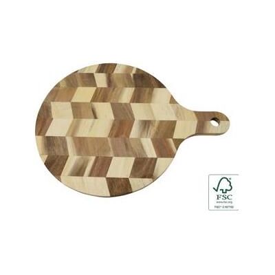 Schneide- Und Servierbrett Akazie 40X30X1,4 Cm Fsc, Schneidebrett, Braun Schneide- Und Servierbrett Akazie 40X30X1,4 Cm Fsc, Schneidebrett, Braun