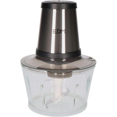 EDM Zerkleinerer 07791 Edelstahl 350 W 1,8 L, Zerkleinerer, Mehrfarbig EDM Zerkleinerer 07791 Edelstahl 350 W 1,8 L, Zerkleinerer, Mehrfarbig