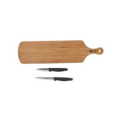 Richardson RS Bambus Schneidebrett inkl. 2 Messer, Schneidebrett Richardson RS Bambus Schneidebrett inkl. 2 Messer, Schneidebrett