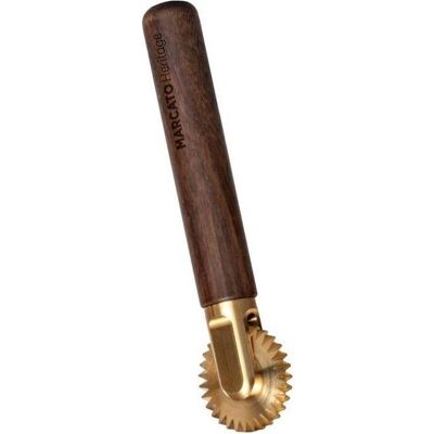 Marcato Pastaschneider Dentata, Zubehör Küchengeräte, Gold, Braun Marcato Pastaschneider Dentata, Zubehör Küchengeräte, Gold, Braun