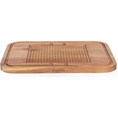 Salter BW14194 Acacia Carving Board, Schneidebrett, Braun Salter BW14194 Acacia Carving Board, Schneidebrett, Braun