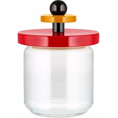 Alessi Aufbewahrungsdose VALUES COLLECTION, Vorratsbehälter, Rot Alessi Aufbewahrungsdose VALUES COLLECTION, Vorratsbehälter, Rot