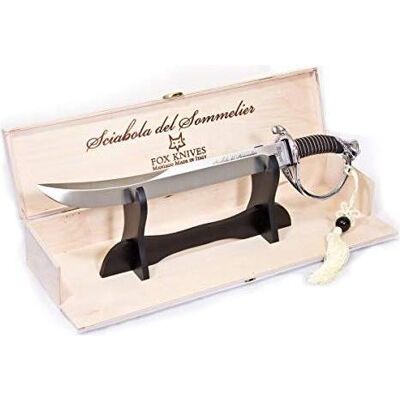 Fox Knives, Wein Zubehör, Champagner Säbel, Stahlgriff (Champagnerverschluss) Fox Knives, Wein Zubehör, Champagner Säbel, Stahlgriff (Champagnerverschluss)