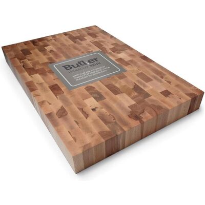 Butler Hakblok - Kopsbeukenhout - 60 x 40 x 6 cm, Schneidebrett, Braun Butler Hakblok - Kopsbeukenhout - 60 x 40 x 6 cm, Schneidebrett, Braun