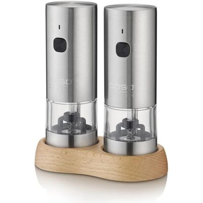 Caso SpiceDuo elektrische Salz & Pfeffermühle, Pfeffermühle + Salzmühle Caso SpiceDuo elektrische Salz & Pfeffermühle, Pfeffermühle + Salzmühle