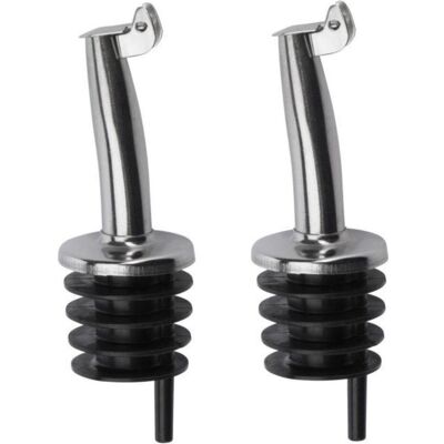 Westmark, Bar Zubehör, 2er Set Ausgiesser Inox Gastro, PE-Korken, Metallkläppchen Westmark, Bar Zubehör, 2er Set Ausgiesser Inox Gastro, PE-Korken, Metallkläppchen