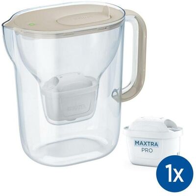 Brita Wasserfilter Style Essential XL, Wasserfilterkanne, Weiss Brita Wasserfilter Style Essential XL, Wasserfilterkanne, Weiss
