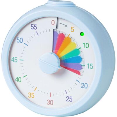 Relaxdays Visueller Timer, Küchentimer, Blau Relaxdays Visueller Timer, Küchentimer, Blau