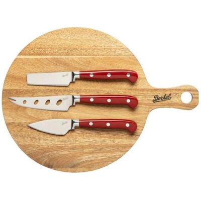 Berkel Schneidebrett Akazie + 3 Käsemesser, Schneidebrett, Silber, Braun Berkel Schneidebrett Akazie + 3 Käsemesser, Schneidebrett, Silber, Braun