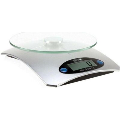 Riess 5580, Küchenwaage, Transparent, Silber Riess 5580, Küchenwaage, Transparent, Silber