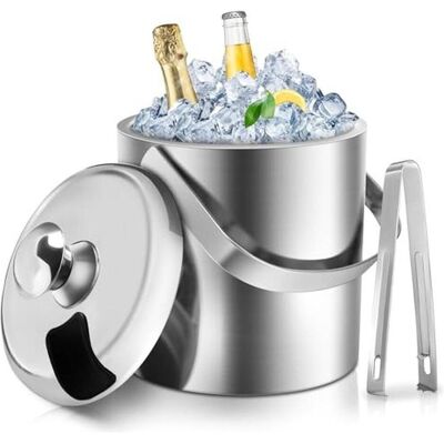 Sailnovo Contenitore, Flaschenkühler, Silber Sailnovo Contenitore, Flaschenkühler, Silber