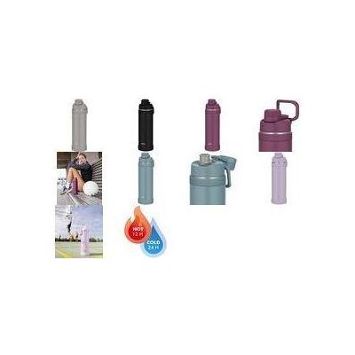Trinkflasche + Thermosflasche, (1 l) Trinkflasche + Thermosflasche, (1 l)