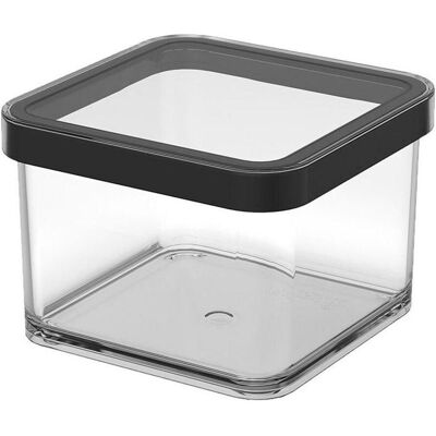 Rotho Loft 0.5 L czarny, Vorratsbehälter, Transparent, Schwarz Rotho Loft 0.5 L czarny, Vorratsbehälter, Transparent, Schwarz
