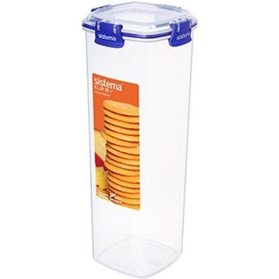 Sistema Cracker Klip It Plus 1.8L, Vorratsbehälter, Transparent Sistema Cracker Klip It Plus 1.8L, Vorratsbehälter, Transparent