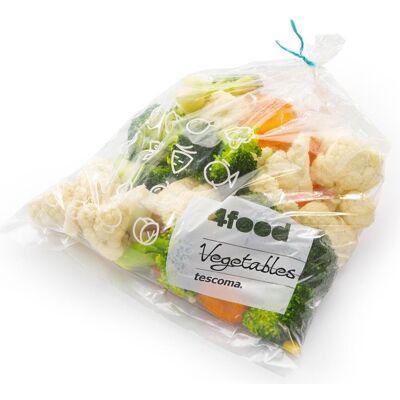 Tescoma Gefrierbeutel 4FOOD 25 x 30 cm, 3,0 l, 40 St., Lebensmittelverpackung, Transparent Tescoma Gefrierbeutel 4FOOD 25 x 30 cm, 3,0 l, 40 St., Lebensmittelverpackung, Transparent