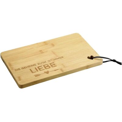 Kesper Bambus Servierbrett - FSC-zertifiziert - 31,5x20,5cm - zum Servieren und Schneiden Kesper Bambus Servierbrett - FSC-zertifiziert - 31,5x20,5cm - zum Servieren und Schneiden