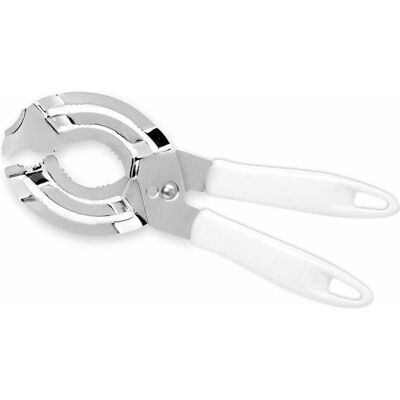 Tescoma Öffner für runde Verschlüsse PRESTO, Dosenöffner, Weiss, Silber Tescoma Öffner für runde Verschlüsse PRESTO, Dosenöffner, Weiss, Silber