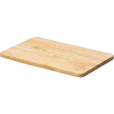 Continenta Gummibaum geölt Schneidebrett, 24x15x1 cm, Schneidebrett, Braun Continenta Gummibaum geölt Schneidebrett, 24x15x1 cm, Schneidebrett, Braun