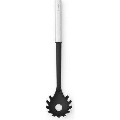Brabantia Spaghettilöffel, Kochbesteck, Silber, Schwarz Brabantia Spaghettilöffel, Kochbesteck, Silber, Schwarz