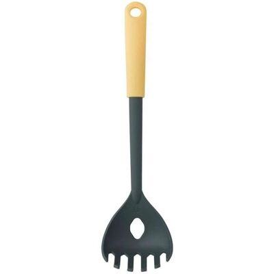 Brabantia Spaghettilöffel und Portinierer Tasty+, Kochbesteck, Gelb Brabantia Spaghettilöffel und Portinierer Tasty+, Kochbesteck, Gelb