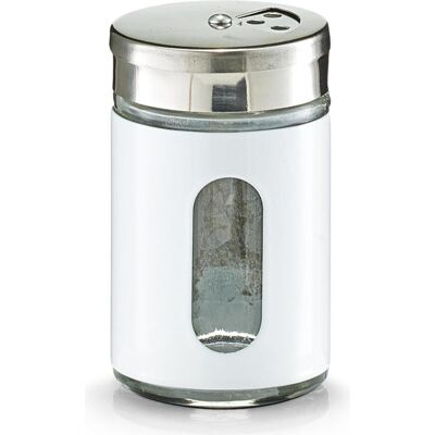 Zeller Present Gewürzstreuer, Pfeffermühle + Salzmühle, Weiss Zeller Present Gewürzstreuer, Pfeffermühle + Salzmühle, Weiss