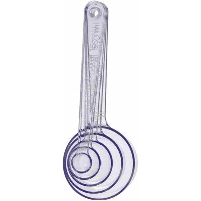 Gastromax Messlöffel Set, Messbecher, Transparent Gastromax Messlöffel Set, Messbecher, Transparent