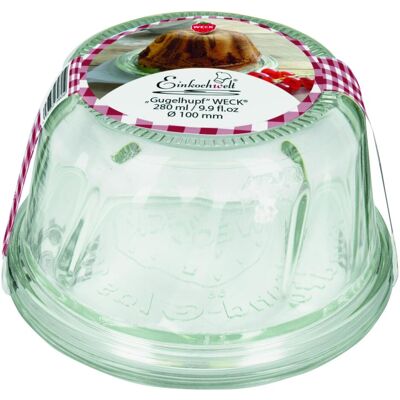 6x Weck Gugelhupf Einkochwelt, Einmachgläser, Transparent 6x Weck Gugelhupf Einkochwelt, Einmachgläser, Transparent