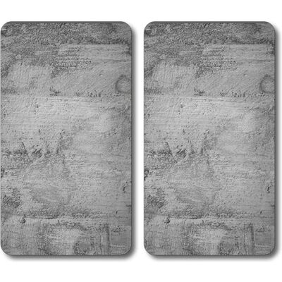 Kesper - STONE SLATE - Kochfeldschutz - 2 Stk - Glass stove protectors Kesper - STONE SLATE - Kochfeldschutz - 2 Stk - Glass stove protectors