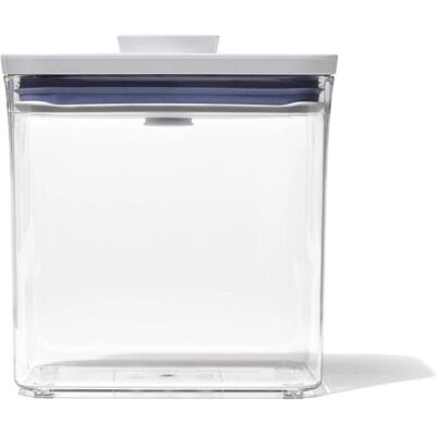 OXO Pop Dose rechteckig 1.6l, Vorratsbehälter, Weiss OXO Pop Dose rechteckig 1.6l, Vorratsbehälter, Weiss