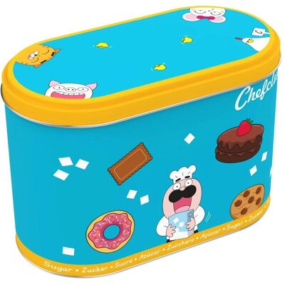 Chefclub Kids Zuckerdose - Metall Aufbewahrung 1,5kg Chefclub Kids Zuckerdose - Metall Aufbewahrung 1,5kg