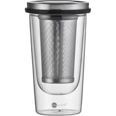 Jenaer Glas Primo Hot'n cool Tee-Set mit, Küchensieb, Transparent Jenaer Glas Primo Hot'n cool Tee-Set mit, Küchensieb, Transparent