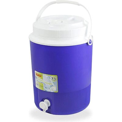 Hidalgo Flasche mit Stopfen und Zapfhahn, Thermoskanne, Blau Hidalgo Flasche mit Stopfen und Zapfhahn, Thermoskanne, Blau