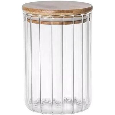 Domoletti Bulk product container, 0.5 l, transparent, Vorratsbehälter, Transparent Domoletti Bulk product container, 0.5 l, transparent, Vorratsbehälter, Transparent