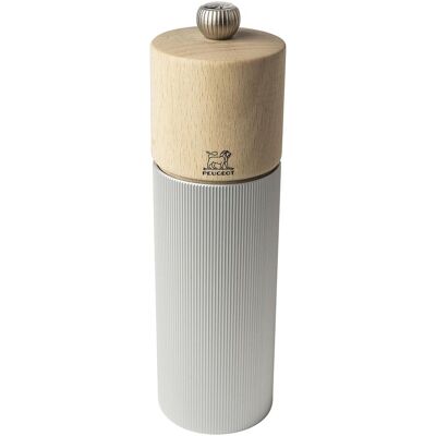 Peugeot Line Salzmühle Z 18 cm Holz/Aluminium, natur, Pfeffermühle + Salzmühle, Braun, Grau Peugeot Line Salzmühle Z 18 cm Holz/Aluminium, natur, Pfeffermühle + Salzmühle, Braun, Grau