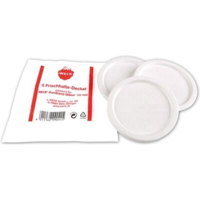 Weck Frischhaltedeckel 40mm, Einmachgläser, Weiss Weck Frischhaltedeckel 40mm, Einmachgläser, Weiss
